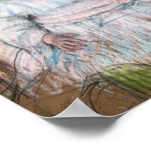 ザピンクのサッシ、メアリー・カッサット ポスター (角)