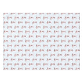 ザピンクのロバ テーブルクロス (正面(横))