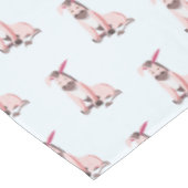 ザピンクのロバ テーブルクロス (アングル)