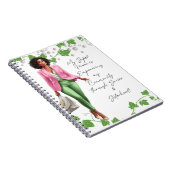 ザピンクアンドグリーンボスレディ ノートブック (右側)