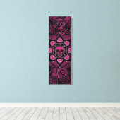 ザピンクスカル キャンバスプリント (インサイチュ (ウッドフロア))