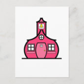 ザピンクスクールハウス ポストカード (正面)