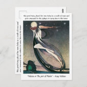 ザピンクスポットヴィンテージおとぎ話カイニールセン ポストカード (正面/裏面)