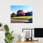 ザピンクチューリップ ポスター (ホームオフィス)