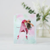ザピンクバレリーナ ポストカード (スタンド正面)