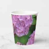 ザピンクホルテンシアアジサイ 紙コップ (正面)