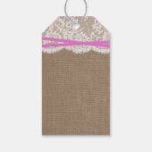 ザピンクボウ素朴コレクションラベル ギフトタグ (裏面)