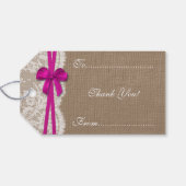 ザピンクボウ素朴コレクションラベル ギフトタグ (裏面横)