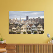 ザピンクレディビクトリアンズスタイルの家 キャンバスプリント (インサイチュ (リビング))