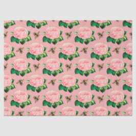 ザピンク&金ゴールドビーシリーズデザイン9 薄葉紙