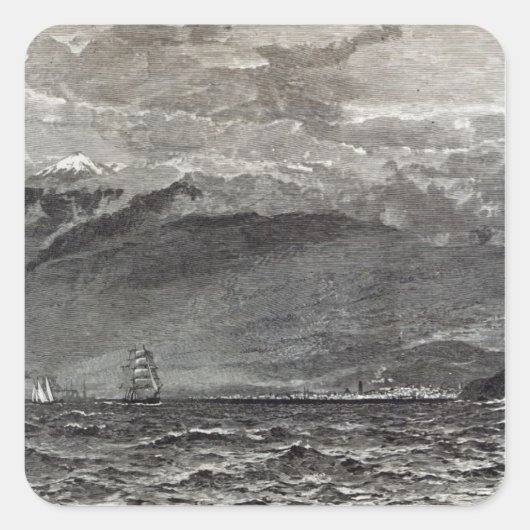 ザピーク・オブ・テネリフ、サンテ・クルス スクエアシール (正面)