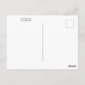 ザピーコックスカートbyオーブリーbeardsleyはがき ポストカード (裏面)