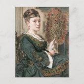 ザピーコックファン | エドワード・ジョンポンター ポストカード (正面)