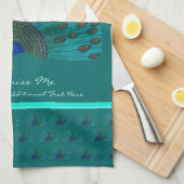 ザピーコック キッチンタオル (四つ折り)