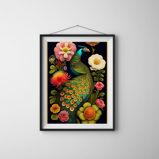 ザピーコック |ハエッモダンケルポスター ポスター