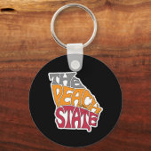 ザピーチ州 – ジョージアキーチェーン キーホルダー (正面)