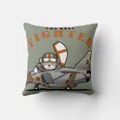 ザファイター最高のパイロットベア クッション (裏面)