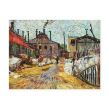 ザファクトリー（1887年）ビンセント・ヴァン・ゴッホ