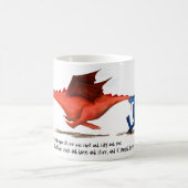 ザファジー・ピンク・ドラゴンとゴオ コーヒーマグカップ (中央)