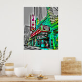 ザファブラスキツネシアターアトランタグルジア ポスター (キッチン)