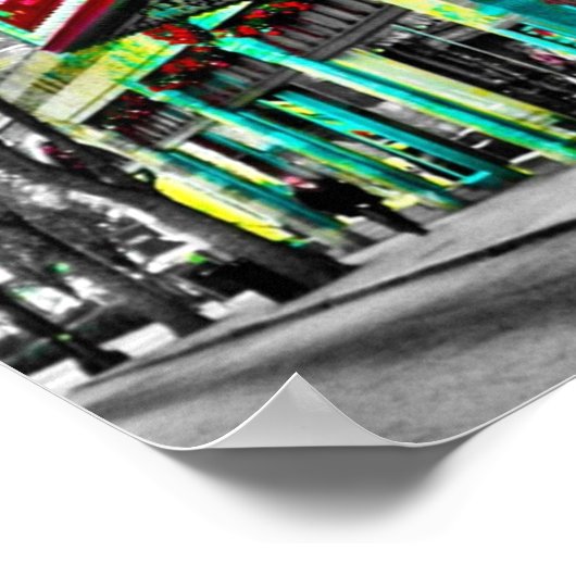 ザファブラスキツネシアターアトランタグルジア ポスター (角)