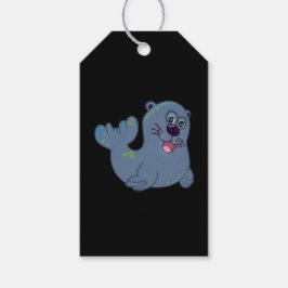 ザファブリックシールアットザズルマスコットロゴキャラクター ギフトタグ