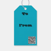 ザファブリックシールアットザズルマスコットロゴキャラクター ギフトタグ (裏面)