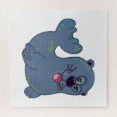 ザファブリックシールアットザズルマスコットロゴキャラクター ジグソーパズル (横)