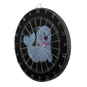 ザファブリックシールアットザズルマスコットロゴキャラクター ダーツボード (正面右)