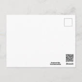 ザファブリックシールアットザズルマスコットロゴキャラクター ポストカード (裏面)