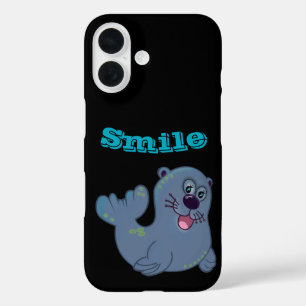 ザファブリックシールアットザズルマスコットロゴキャラクター iPhone 16ケース