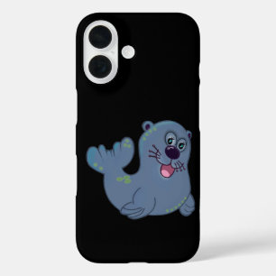 ザファブリックシールアットザズルマスコットロゴキャラクター iPhone 16ケース