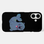 ザファブリックシールアットザズルマスコットロゴキャラクター Case-Mate iPhoneケース (裏面 (横))