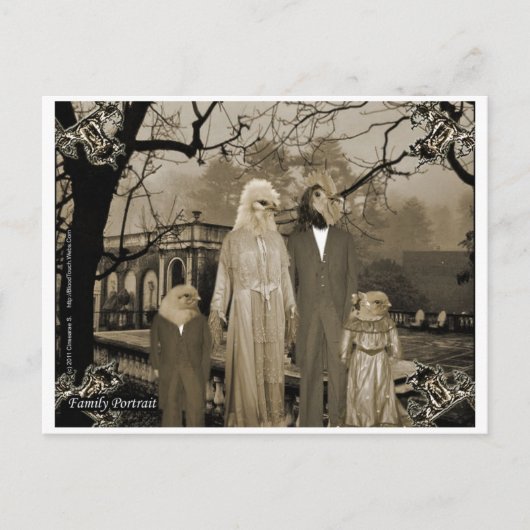 ザファミリーポートレート ポストカード (正面)