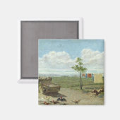 ザファルミヤード(油オンキャンバス) マグネット (正面/裏面)