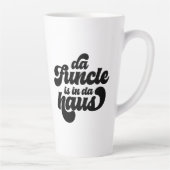 ザファンクルおもしろいヴィンテージシンプルレトロ カフェラテマグ (右)