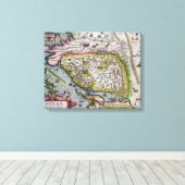 ザファーストウエスタンアトラス中国 | 1584 キャンバスプリント (インサイチュ (ウッドフロア))