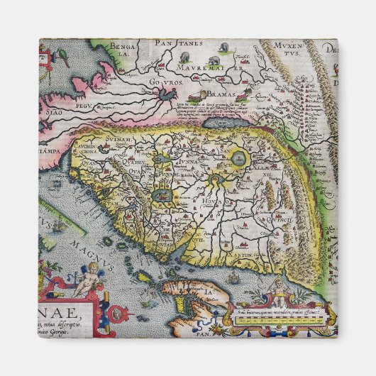 ザファーストウエスタンアトラス中国 | 1584 マグネット (正面)