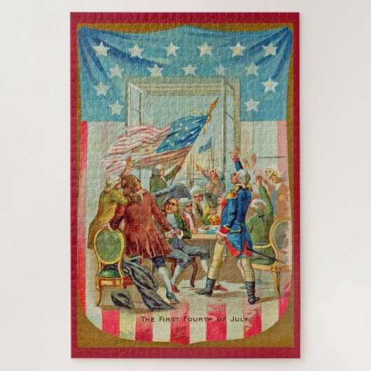 ザファースト7月4日ラージパズル ジグソーパズル (縦)