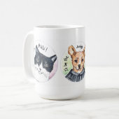 ザファームトリオ コーヒーマグカップ (正面左)