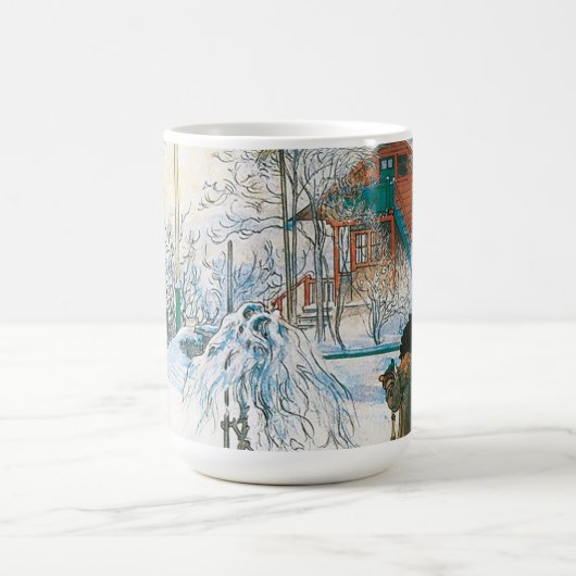 ザファームハウスとウォッシュハウスバイカールラーソン コーヒーマグカップ (中央)