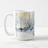 ザファームハウスとウォッシュハウスバイカールラーソン コーヒーマグカップ (左)