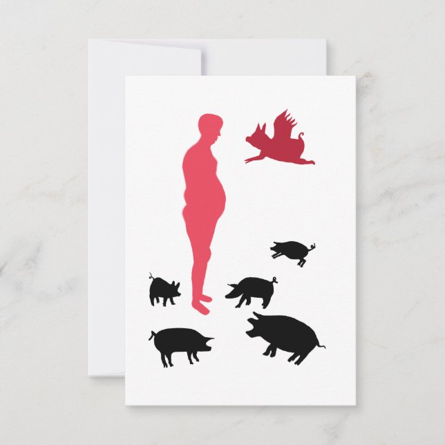 ザファームハッピーディームベゲテリアン葉書 (正面)