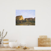 ザファームバイフランスのシャルル・フランソワ・ドービニー ポスター (キッチン)