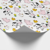 ザファームパターン ラッピングペーパー (角)