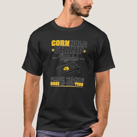 ザファームピックボールCornhole焚き火M Tシャツ (正面)