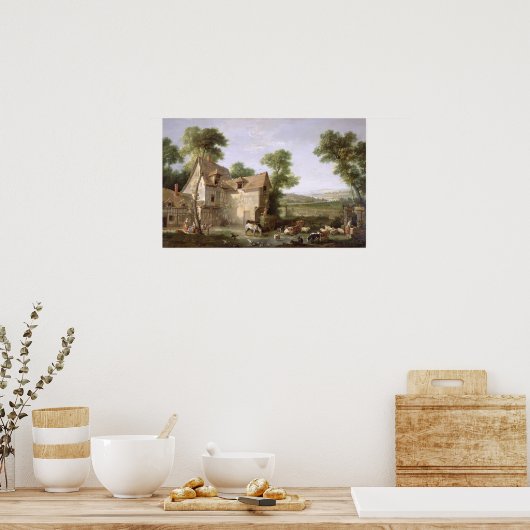 ザファーム， 1750 ポスター (キッチン)