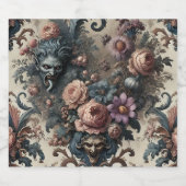 ザフィエフォーマルンド – ゴシックフローラデザイン ビールラベル (シングルラベル)