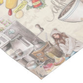 ザフィカスウェーデンコーヒーショップ ショートテーブルランナー (コーナー)