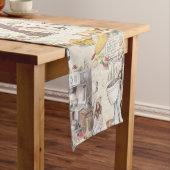 ザフィカスウェーデンコーヒーショップ ショートテーブルランナー (インサイチュ)